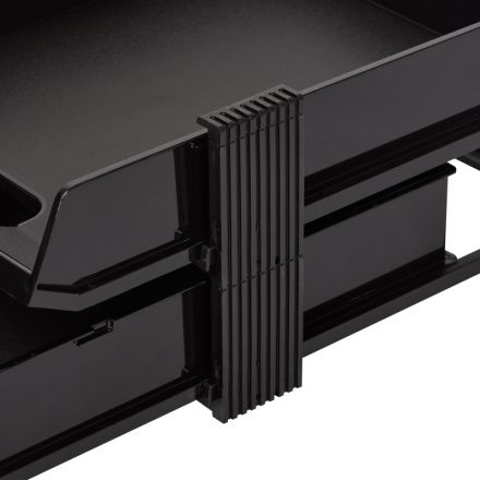 Лоток для бумаг горизонтальный 2-х уровневый Han DUETT, черн НА10320/13 Лоток для бумаг горизонтальный 2-х уровневый Han DUETT, черн НА10320/13