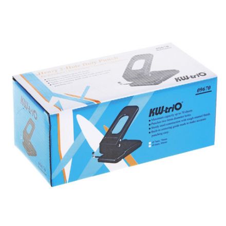 Дырокол металлический МОЩНЫЙ KW-trio, до 70 л., черный, 967, -967 Дырокол металлический МОЩНЫЙ KW-trio, до 70 л., черный, 967, -967