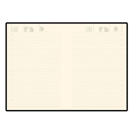 Ежедневник недатированный черный А5 MEGAPOLIS SOFT  3-470/04