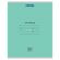 Тетрадь 18 л. BRAUBERG "ЭКО", клетка, обложка картон 170 г/м2, ЗЕЛЕНАЯ ПАСТЕЛЬНАЯ, 105675