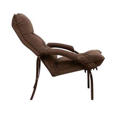 Кресло-трансформер Leset Левада, Орех текстура, V23 молочный шоколад, Ткань Велюр