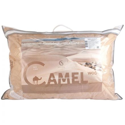 Подушка стеганная 50х70 SKY LINE (верблюд,тик), сумка Подушка стеганная 50х70 SKY LINE (верблюд,тик), сумка