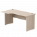 Стол эргономичный левый Everprof EVO опоры ЛДСП 1580х670(870)x755 мм Дуб Соната