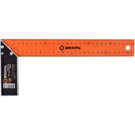 Угольник металлический 300 мм Вихрь73/11/3/2