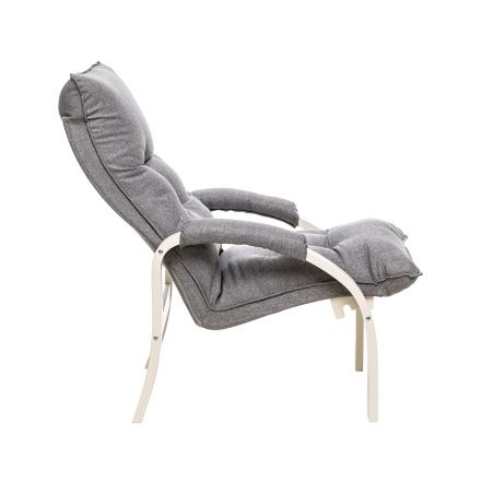 Кресло-трансформер Leset Левада, Слоновая кость, Malmo 90, Ткань Рогожка