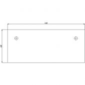 Стол Avance рабочий 6М.069 1400х600х750 белый/алюминий матовый
