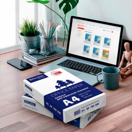 Бумага офисная А4, 80 г/м2, 500 л., марка С, белизна 146% (CIE), BRAUBERG ULTRA, 116407 Бумага офисная А4, 80 г/м2, 500 л., марка С, белизна 146% (CIE), BRAUBERG ULTRA, 116407