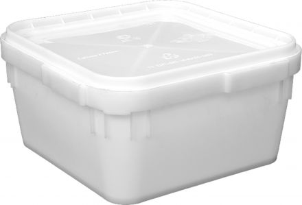 Куботейнер 12л с крышкой 340x340x160 Куботейнер 12л с крышкой 340x340x160
