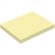 Бумага для заметок с клеевым краем Economy 76x51 мм, 100 л, пастел. Желтый