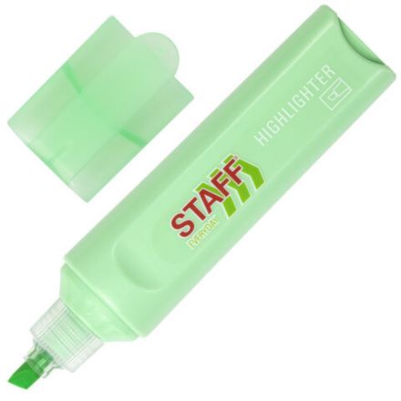 Набор текстовыделителей 12 ЦВЕТОВ, STAFF "EVERYDAY HL-720", 6 неоновых цветов + 6 пастельных цветов, линия 1-5 мм, 152557