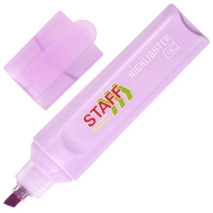 Набор текстовыделителей 12 ЦВЕТОВ, STAFF "EVERYDAY HL-720", 6 неоновых цветов + 6 пастельных цветов, линия 1-5 мм, 152557