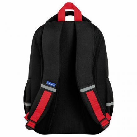 Рюкзак BRAUBERG MOTION, 2 отделения, 3 кармана, "Calm capy", СВЕТЯЩИЙСЯ, 41х28х17 см, 272032