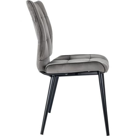 Стул VB_для дома Бюрократ CH-K10_2_K т.серый Holland 18 металл Стул VB_для дома Бюрократ CH-K10_2_K т.серый Holland 18 металл