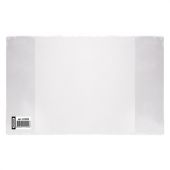 Обложка ПВХ со штрихкодом для прописей Горецкого и рабочих тетрадей, ПЛОТНАЯ, 120 мкм, 243х345 мм, прозрачная, ПИФАГОР, 224836