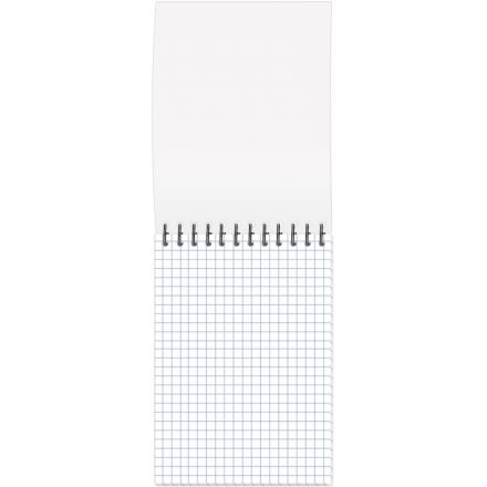 Блокнот А6 108x146,40л,гребень, картон,клетка, Attache Economy синяя