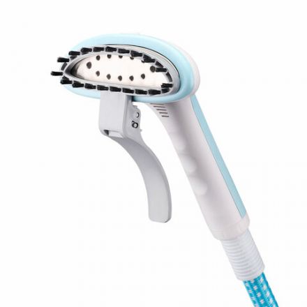 Отпариватель BQ (БИ-КЬЮ) SG5005S, 1800 Вт, пар 35 г/мин, резервуар 1,5 л, 1 режим, 1 насадка, белый/синий, 86195622