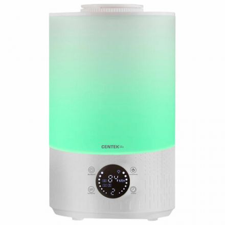 Увлажнитель воздуха CENTEK CT-5104, объем бака 2,8 л, 27 Вт, гигростат, белый