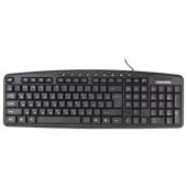 Клавиатура проводная SONNEN KB-8137, USB, 104 клавиши + 9 дополнительных, мультимедийная, черная, 512652