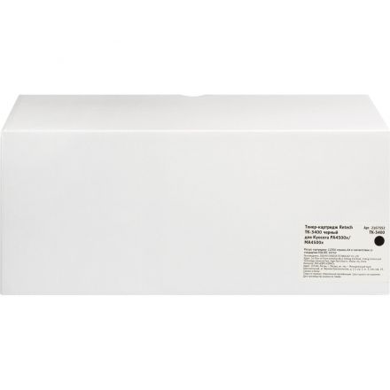 Тонер-картридж Retech TK-3400 чер. для Kyocera PA4500x/MA4500x