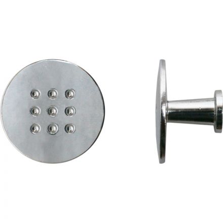 Ручка УЗК_кнопка меб. StahlBuro A507 (16656) компл-2шт CP хром