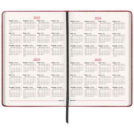 Ежедневник недатированный БОЛЬШОЙ ФОРМАТ 210х297 мм А4, BRAUBERG "Office", 160 л., красный, 113286