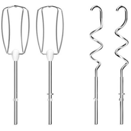Миксер MOULINEX HM460110, 500 Вт, 5 скоростей, 2 венчика, 2 крюка для теста, белый, 7211004400 Миксер MOULINEX HM460110, 500 Вт, 5 скоростей, 2 венчика, 2 крюка для теста, белый, 7211004400