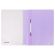 Скоросшиватель пластиковый BRAUBERG "Pastel" А4, 130/180 мкм, лиловый, 270456