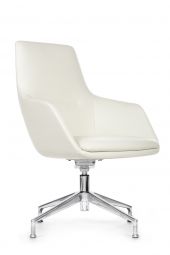 Кресло Soul-ST C1908 Белый (6207) натуральная кожа