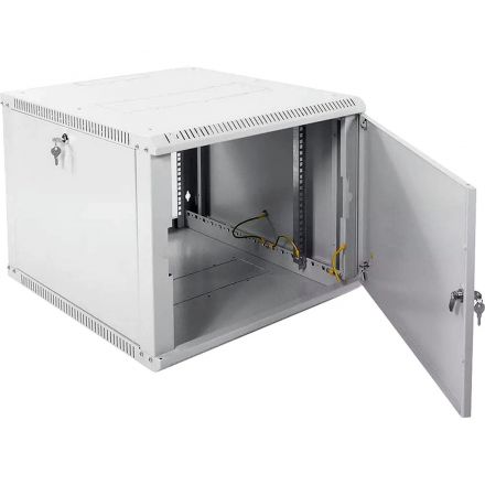 Шкаф настенный телеком. ЦМО разб. 9U (600х520) дверь металл (ШРН-Э-9.500.1)