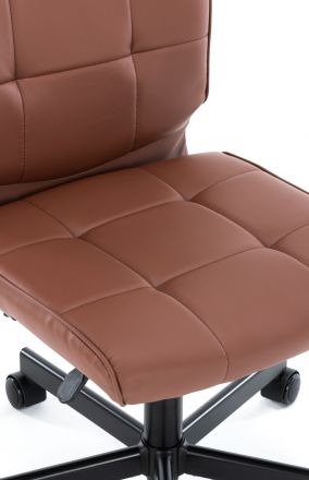 Операторское кресло Everprof EP-300 Экокожа Коричневый