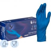 Перчатки однораз. латекс.Libry,н/с,н/о,High Risk(артKHR004),(XL)25пар/уп,ПС
