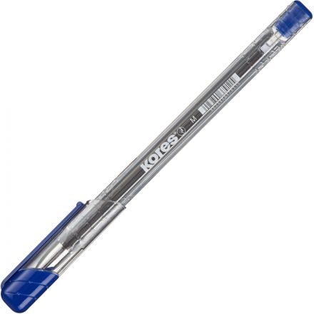 Ручка шариковая одноразовая Kores K11 синяя (толщина линии 0.7 мм) Ручка шариковая одноразовая Kores K11 синяя (толщина линии 0.7 мм)
