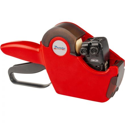 Этикет-пистолет Pronto C20 двухстрочный (прямоугольная лента, 10 символов в строке, 26x16 мм)