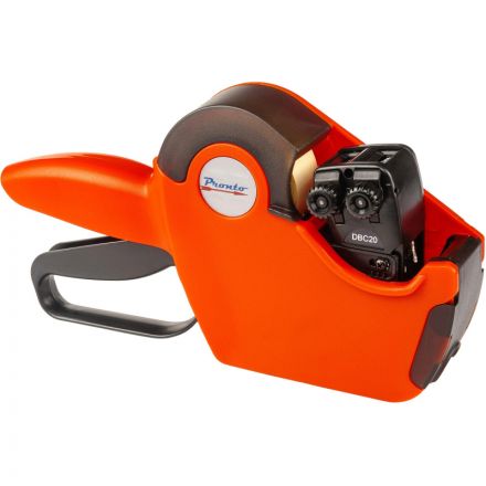 Этикет-пистолет Pronto C20 двухстрочный (прямоугольная лента, 10 символов в строке, 26x16 мм)