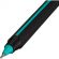 Ручка шариковая неавтомат. Attache Meridian, 0,35мм,масл,черн-бирюз.к