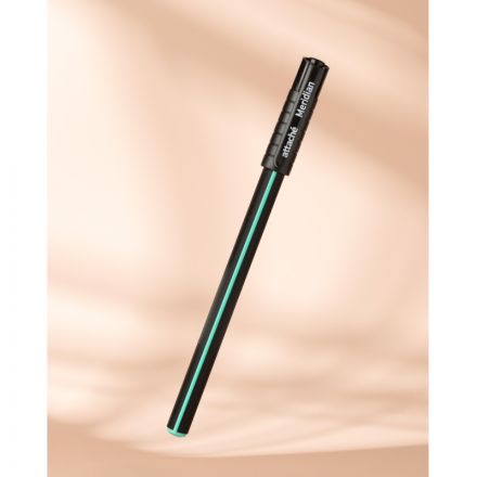 Ручка шариковая неавтомат. Attache Meridian, 0,35мм,масл,черн-бирюз.к