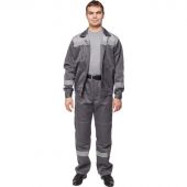 Костюм рабочий летний муж. л22-КБР т.сер./св.сер (р.56-58) 182-188 Костюм рабочий летний муж. л22-КБР т.сер./св.сер (р.56-58) 182-188