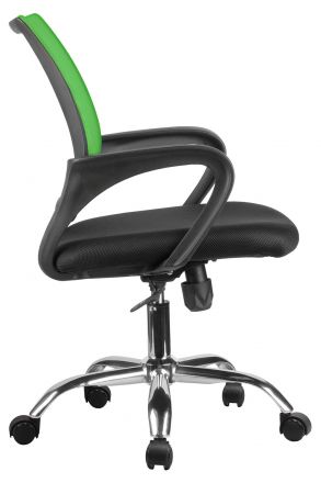 Кресло RCH 8085JE Зелёная сетка/Хром крестовина