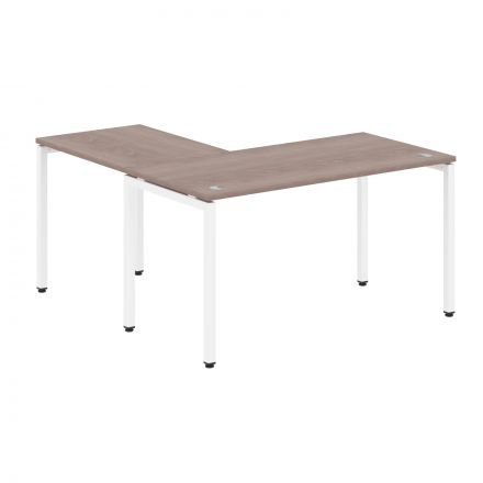 Стол угловой XSCT 1415 Дуб Сонома/Белый 1400х1500х750 XTEN-S