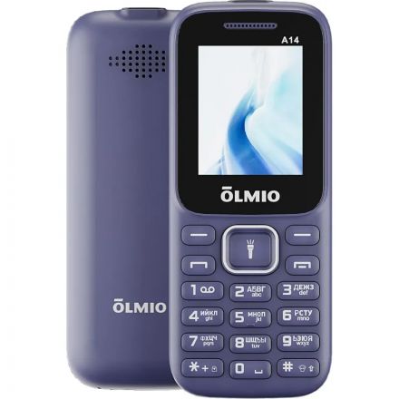 Мобильный телефон Olmio A14 (синий)