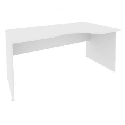 Riva Стол криволинейный правый А.СА-1 (R) Белый 1600*900*750