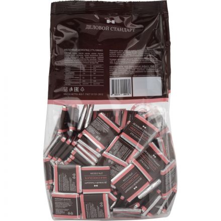 Шоколад порционный Деловой Стандарт молочный 27%, 5г/160шт