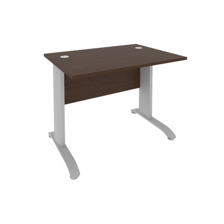 Riva Metal-L Стол письменный ПЛ.СП-1 Венге/Тёмно-серый металл 1000*720*750 Riva Metal-L Стол письменный ПЛ.СП-1 Венге/Тёмно-серый металл 1000*720*750
