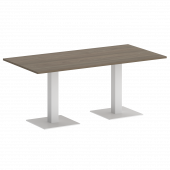 Home Office Стол прямоугольный VR.SP-5-180.2 Вяз/Белый металл 1800*900*750