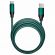 Кабель BOLD USB – Type-C, 1 м, 3 А, SMARTBUY, для быстрой зарядки и передачи данных, толстый, мятный, 18119, 3112BOLD-MINT