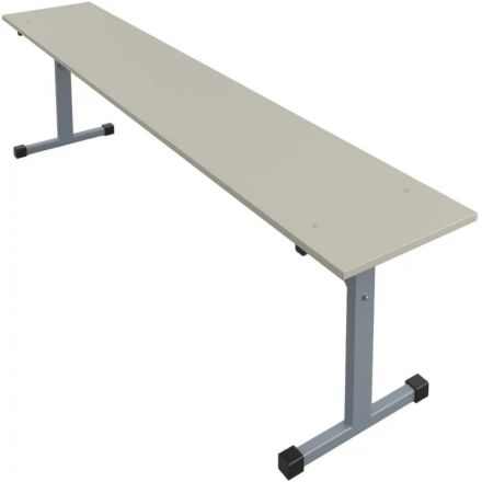 Скамья MET_120 серый/серый Скамья MET_120 серый/серый