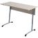 Парта МЕТ_ Стол ученический Гармония 2-местный 3-7г.р. шамони св./серый