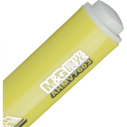 Маркер текстовыделитель треугольный M&G 1-5мм желтый Маркер текстовыделитель треугольный M&G 1-5мм желтый