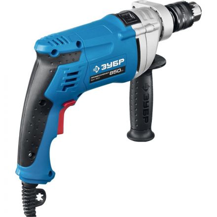 Дрель ударная ЗУБР Профессионал 850 Вт, ЗДУ-850 ЭРМКМ2