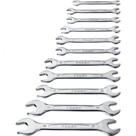 Набор ключей рожковых гаечных, 12 шт, 6 - 32 мм, ЗУБР(27010-H12)